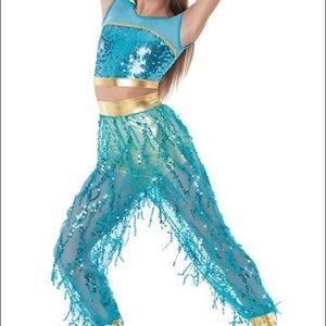 Weissman Blue Genie Costume